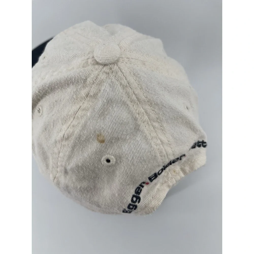 Vintage ESPN‎ The Magazine Strapback Hat Cap Cotton White  Black